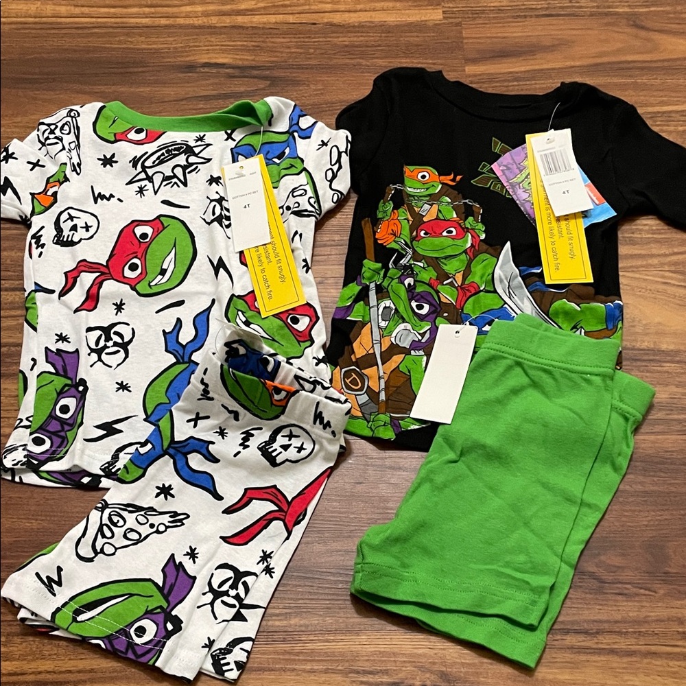 Kids Ninja Turtles Pajama Set